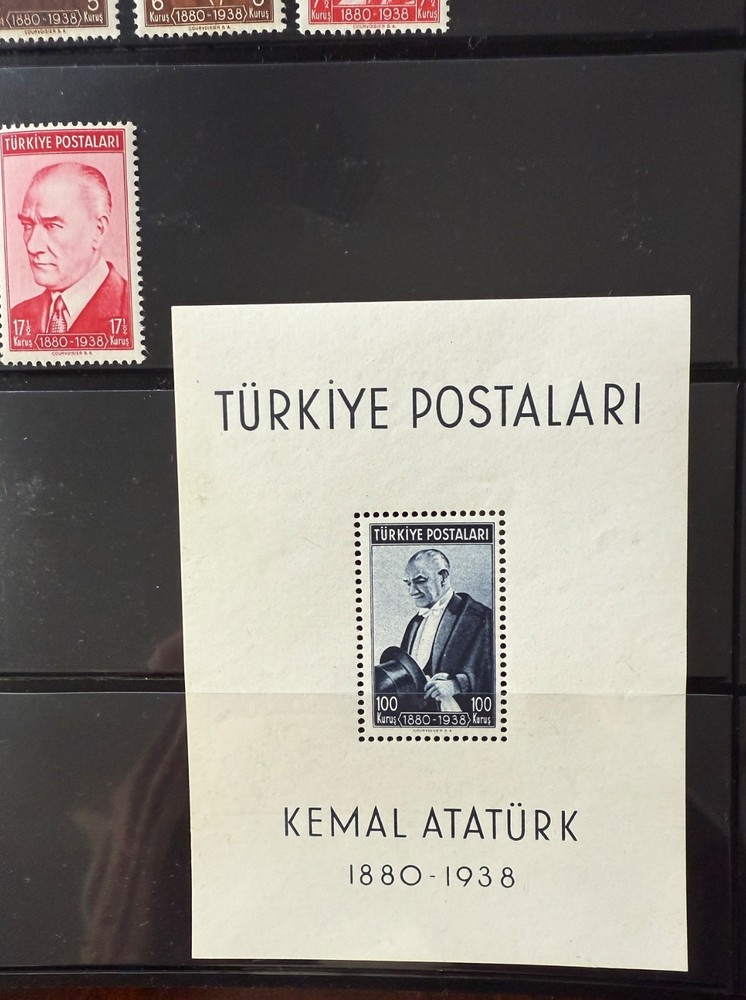 TURKEY 1939 COMPLETE YEAR STAMPS MNH