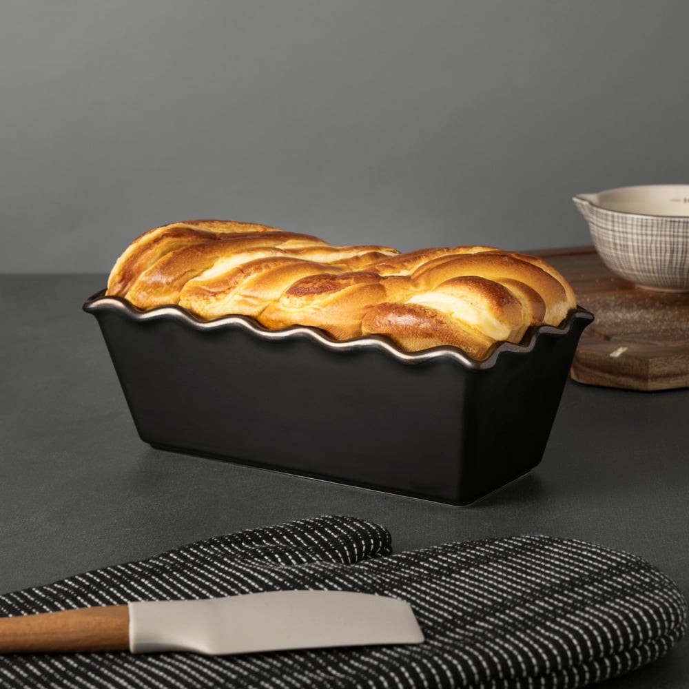 9" Loaf Pan Ceramic Easy Cleaning Bakeware Kitchen Modern