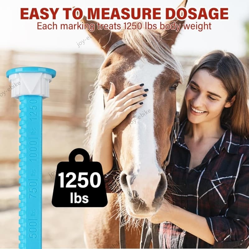 12 Pack Horse Dewormer Paste Apple Flavor Exp 10/27