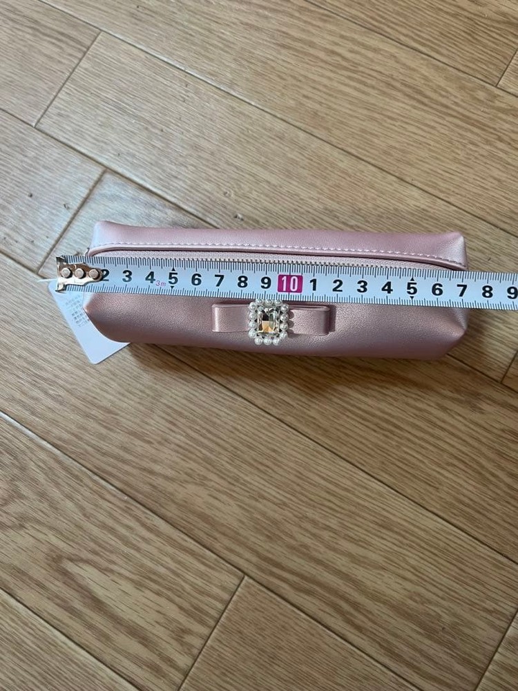 Maison de Fleurs Satin Pencil Case, Pink #99db94