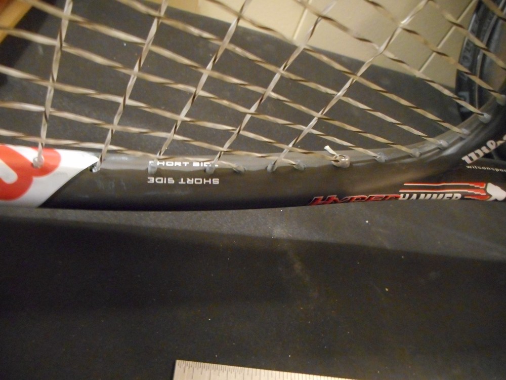Wilson HyperHammer roller Squash Racquet hyper carbon