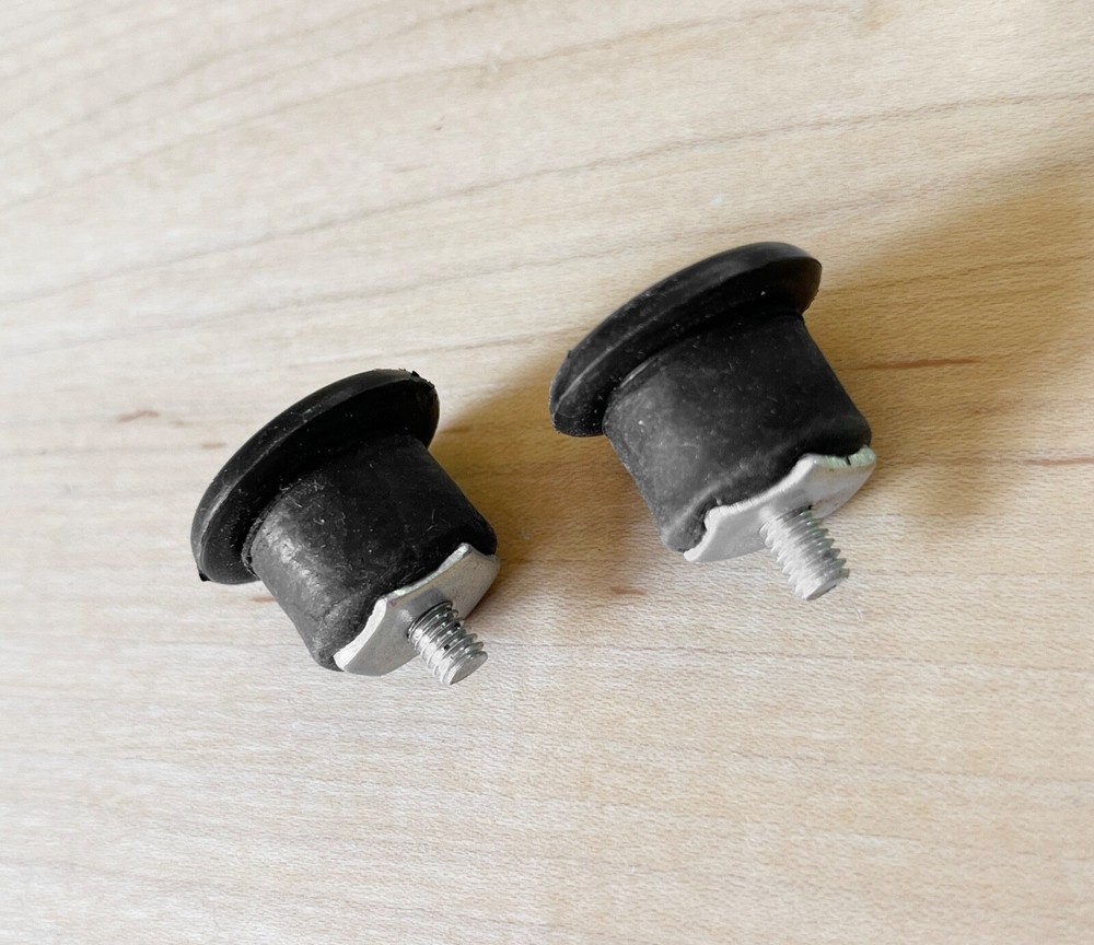 Vintage 1980s Handlebar Ends - Black