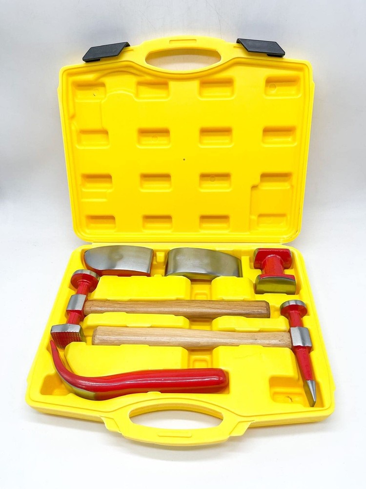 6PCS Panel Beaters Multifunctional Hammer Kit Dent Repair Tools Set