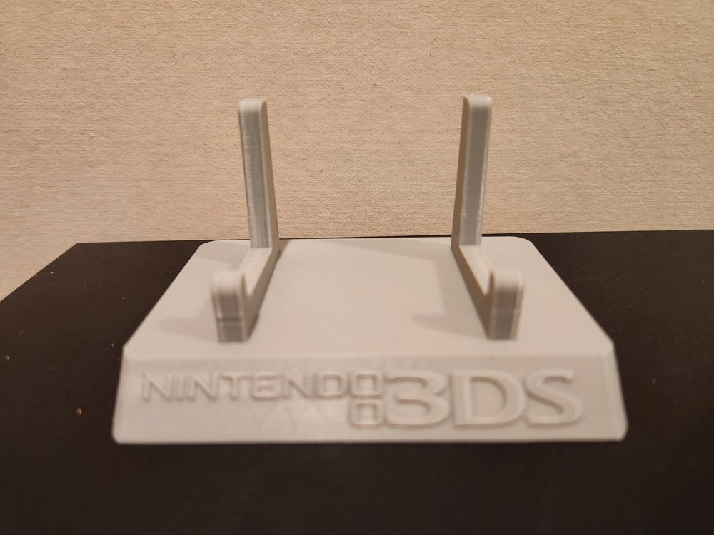 Nintendo 3DS Display Stand, 3d Printed Holds 3DS & XL Models