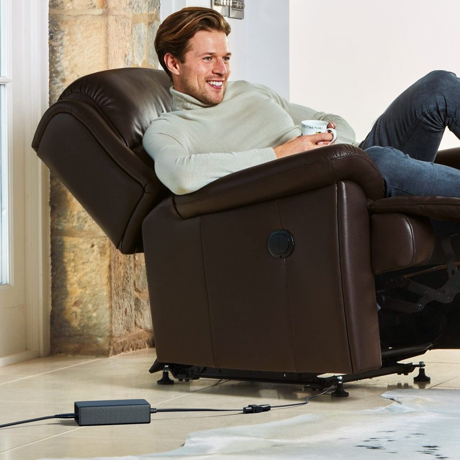 29V 2A Power Supply for Adjustable Bed Power Adapter Compatible w/ Tempur-Pedic