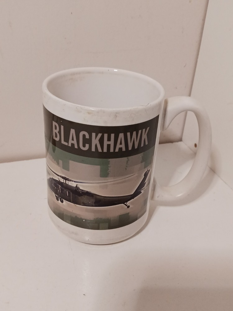 Blackhawk Helicopter Coffee Mug Cup Army
