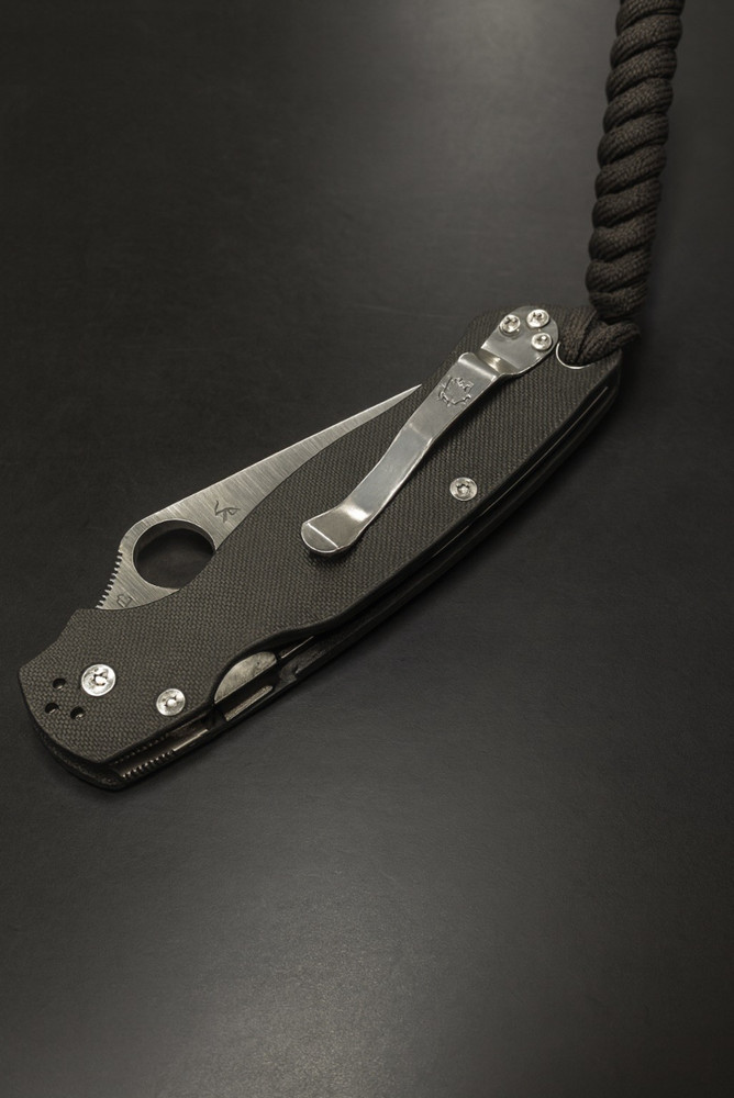 Compression lock buttons for Spyderco Paramilitary 2 or 3