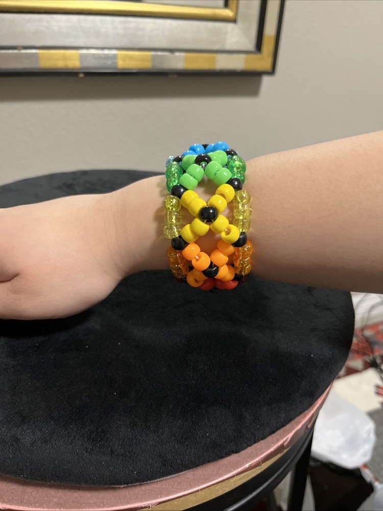 Multi-Colored Kandi bracelet