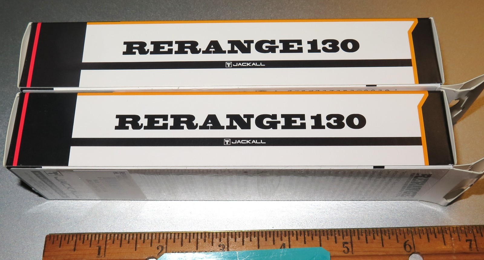 Lot of Two (2) Jackall RERANGE MR Jerk Baits (JRERA130SP-HLHA) NEW