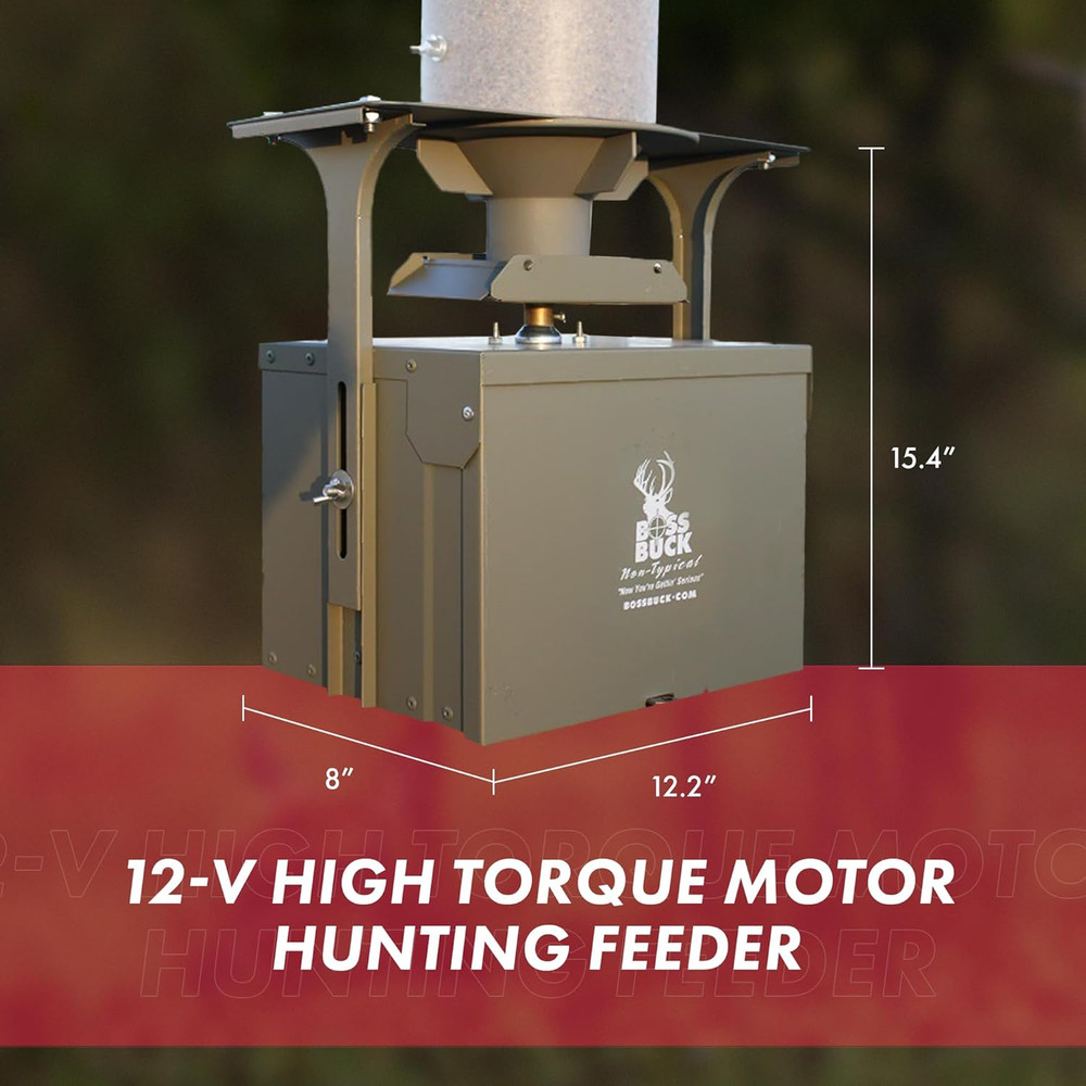 Game Feeder Conversion Kit, Automatic Deer Hunting Accessory, Feeder Not Include