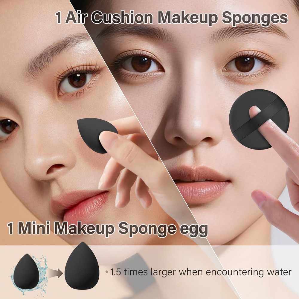 Makeup Brushes Set, Professional 25 Pcs Makeup Kit, Include Foundation Powder...