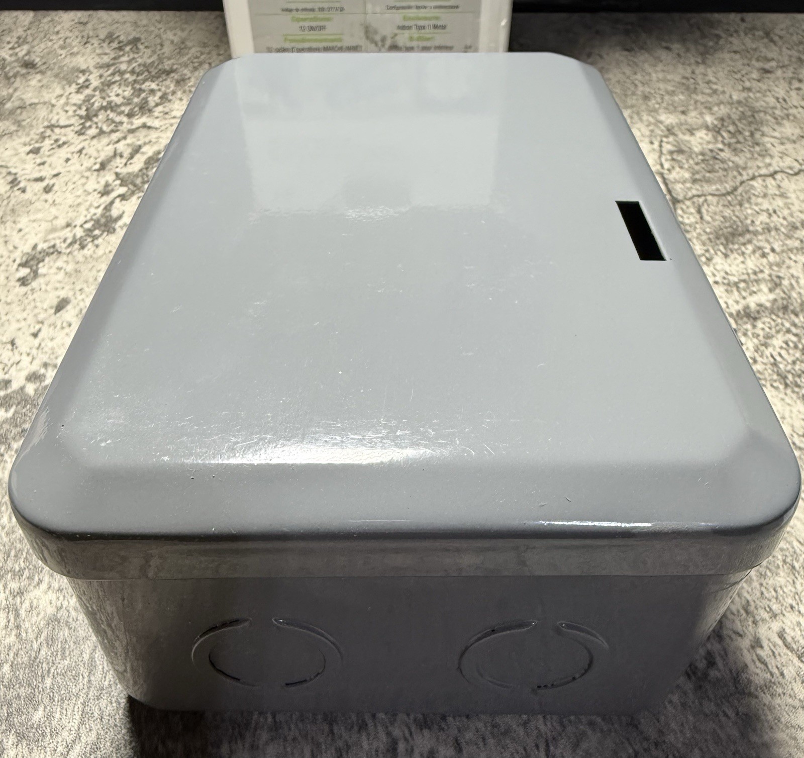 T104 Electromechanical Timer Switch, 40A Load Capacity, 1-12 Cycles Per Day