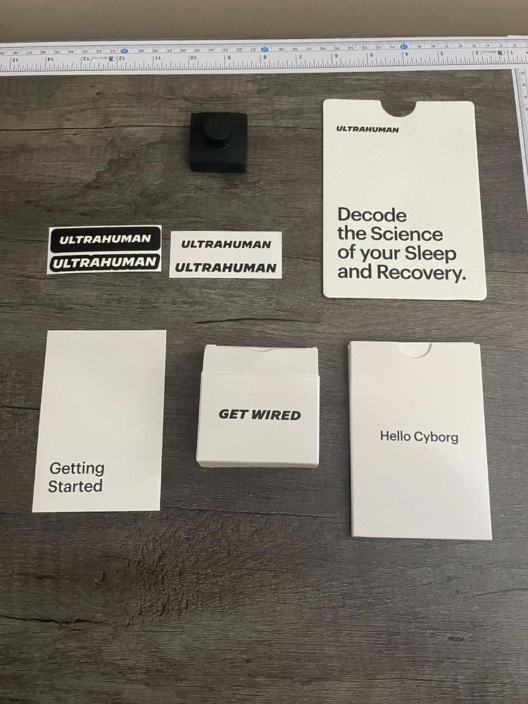 Ultrahuman AIR Size 7 Smart Ring - Bionic Gold