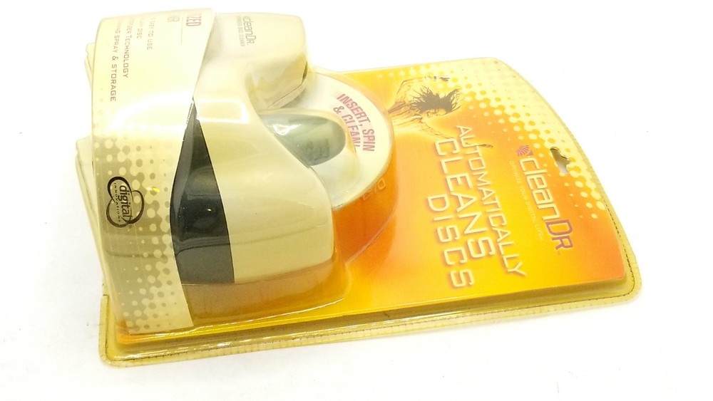 Clean Dr. Motorized Automatic Disc Cleaner 2004 NOS New Sealed