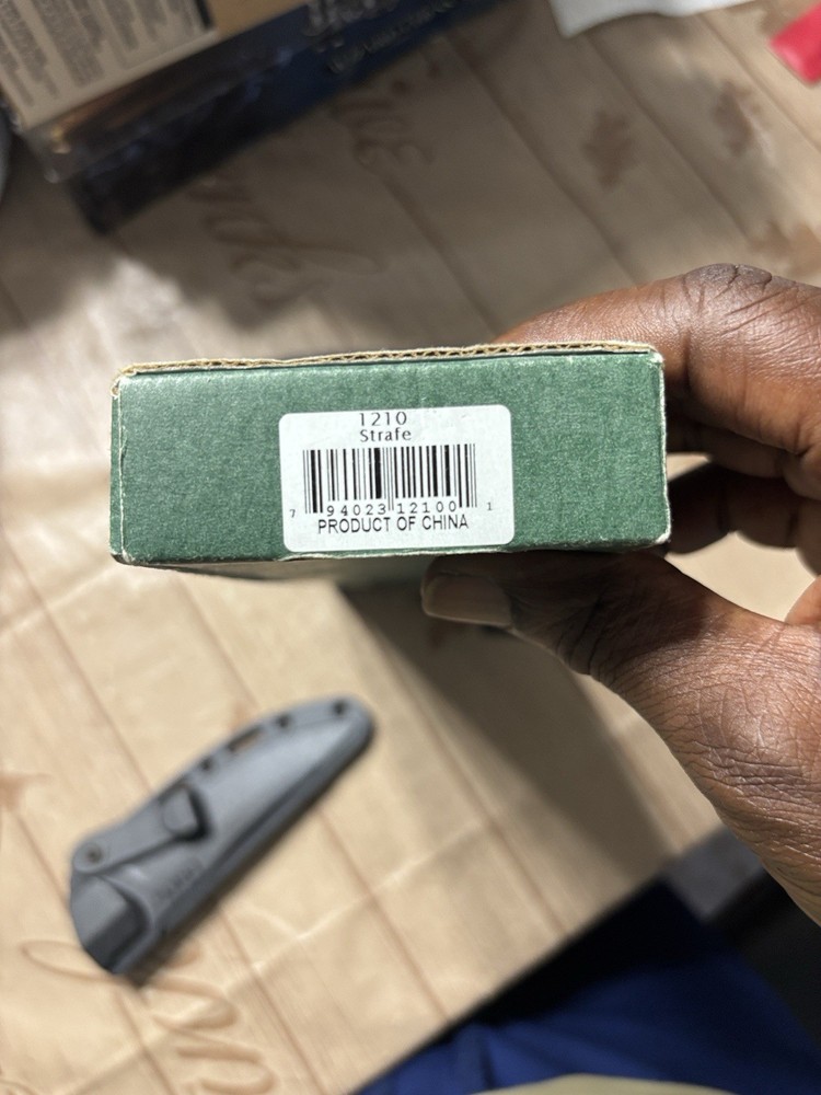 Custom Knife With Sheath Rare
