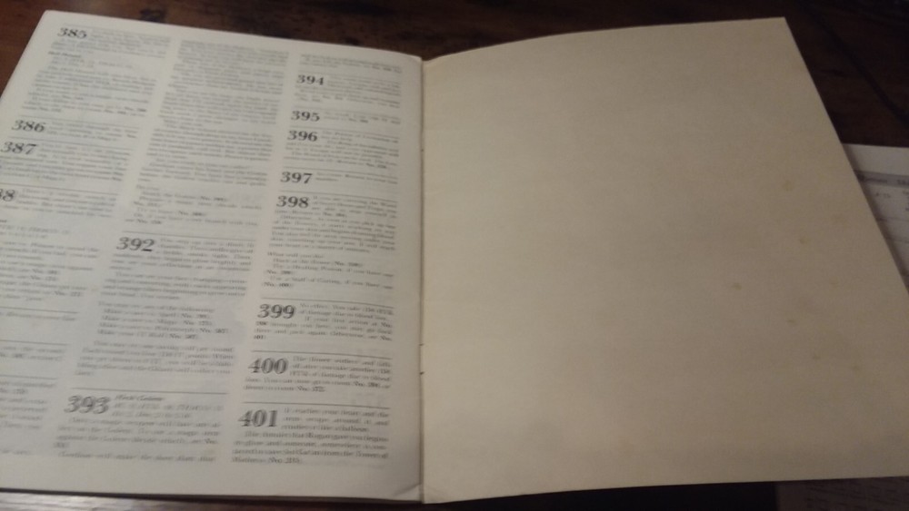 Advanced Dungeons & Dragons Role Aids: Final Challenge Solitaire Vintage OOP