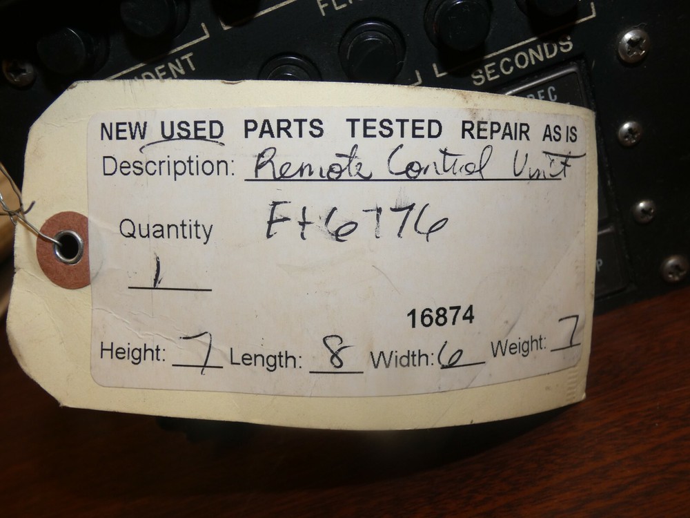 Remote Flight Control Unit FT6776