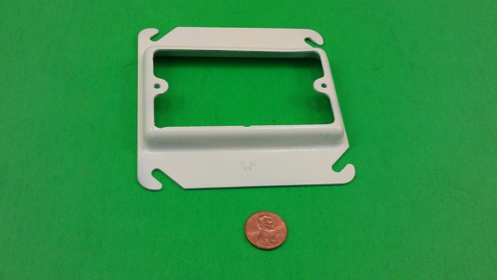 STANDARD ELECTRICAL BOX STEEL COVER FOR ELECTRICAL OUTLET/SWITCH INSTALLATION