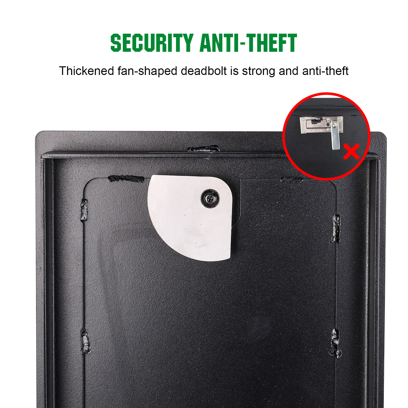 Center Console Safe Vault STORAGE For Ford 15-20 F150 17-21 F250 F350 Super Duty