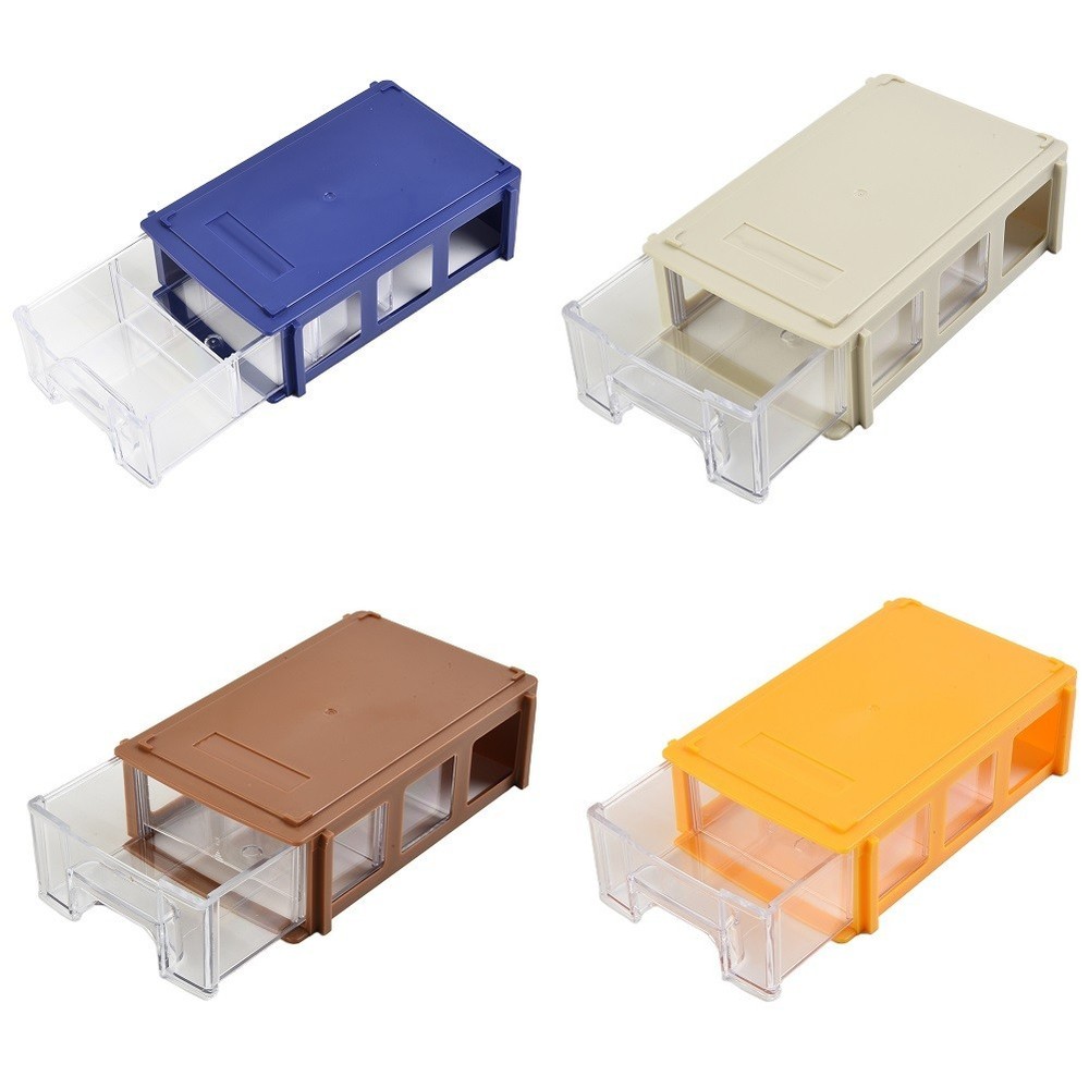 Stackable Storage Box 80 Degree Celsius Component Screws Toolbox Hardware Parts