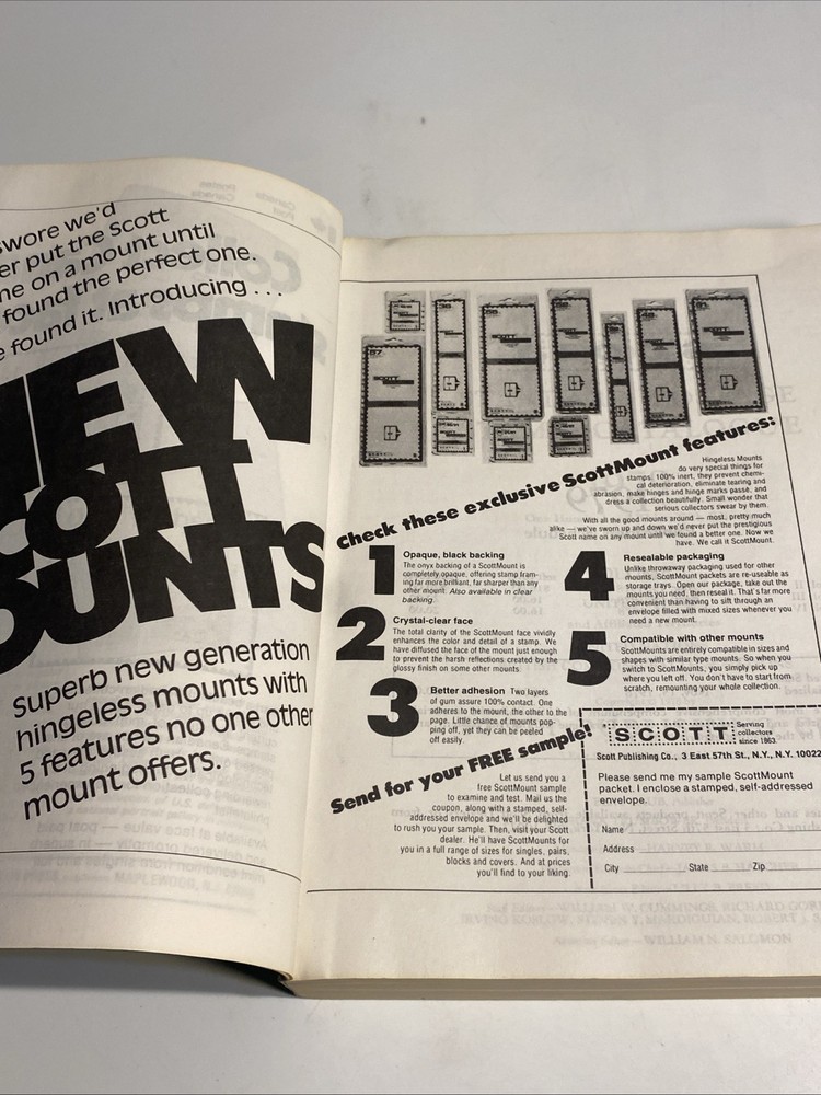 Scott 1979 Standard Postage Stamp Catalogue Volume 1