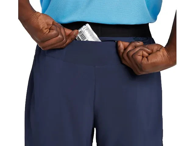 $64 HOKA Men's Running Shorts 5" - 1135027 -Outer Space - Medium - New With Tag