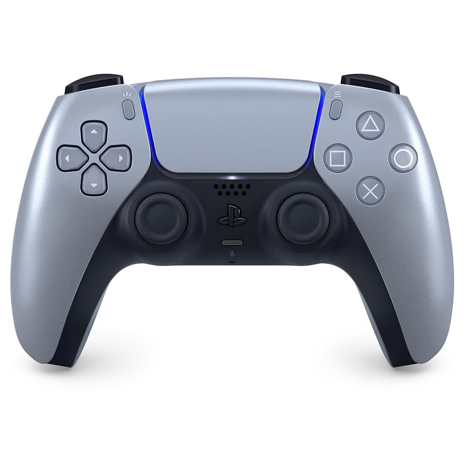 Sony PlayStation 5 DualSense Wireless Controller - Sterling Silver - As Is