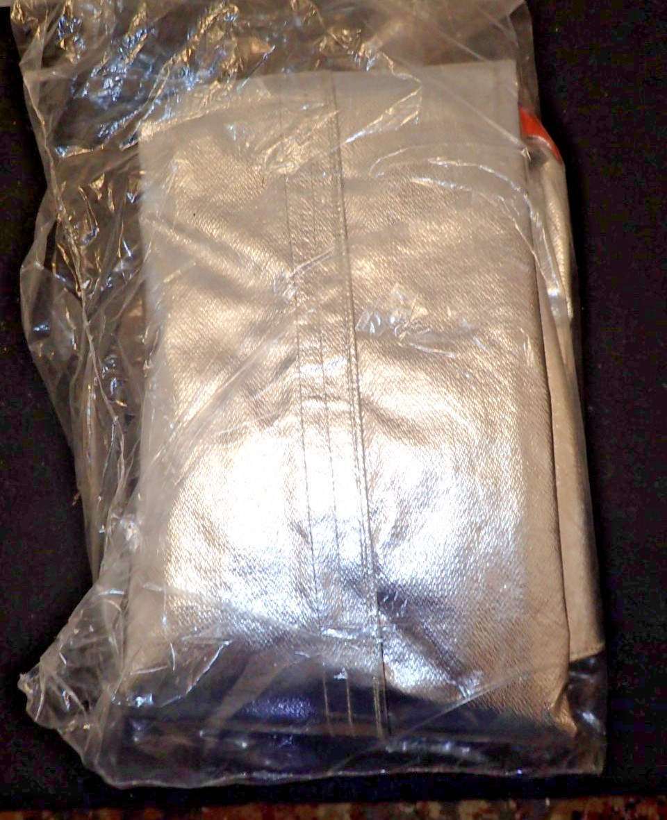 NEW STEEL GRIP FIRE COAT XL Heat Resistant Safety Aluminized Protective RN98299