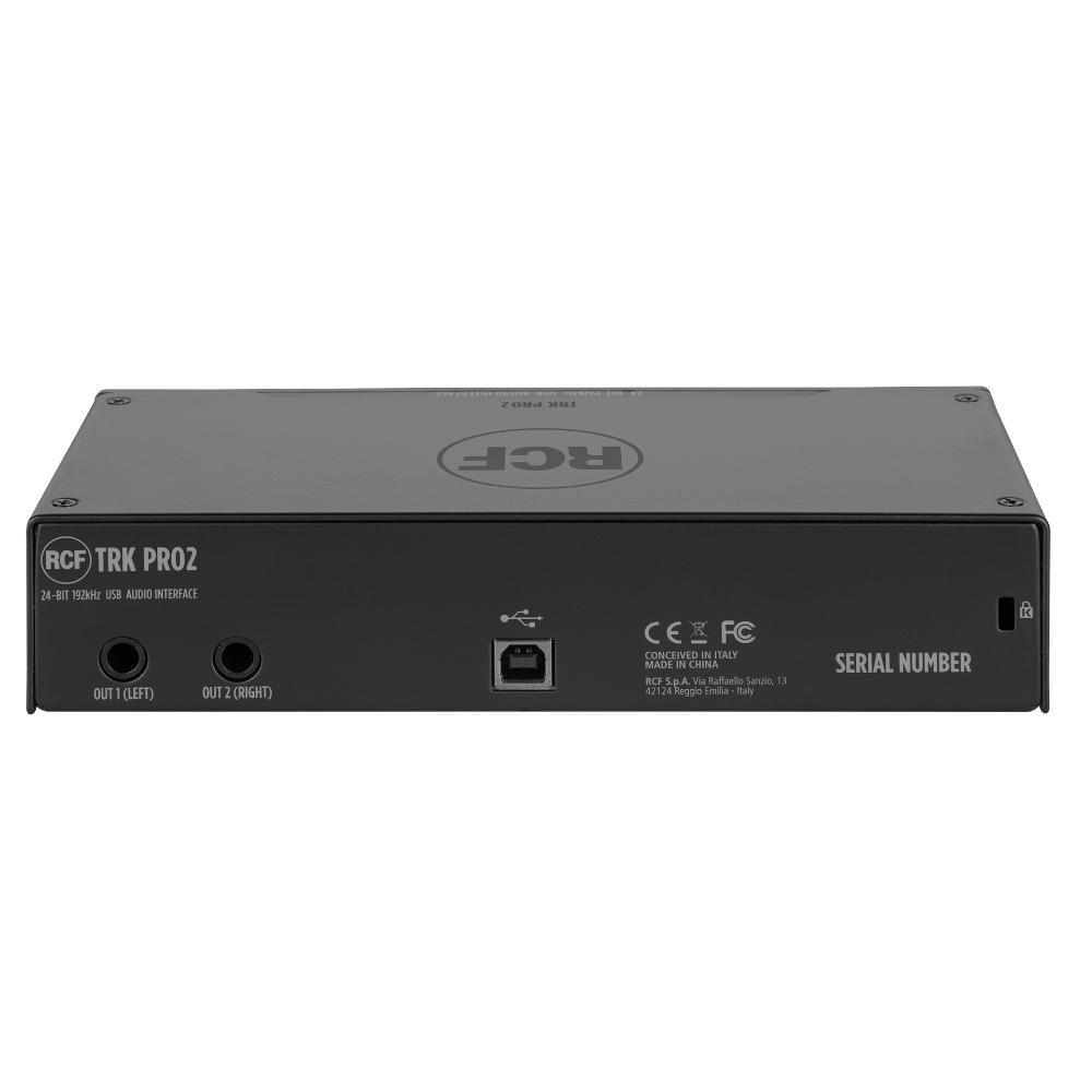 RCF TRK PRO2 USB 2.0 Audio Interface Balanced Out Headphone MINT