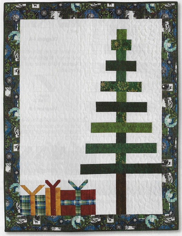 Santa Was Here Wall Quilt quilting pattern instructions