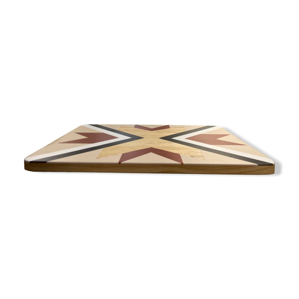 $100 Thirstystone Beige Southwest Pattern Cheese Board