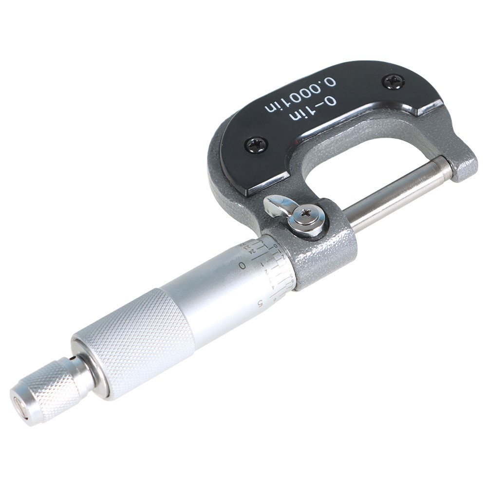 New 0-1"/0.0001" High Precision Micrometer Carbide Tip Machine Tools