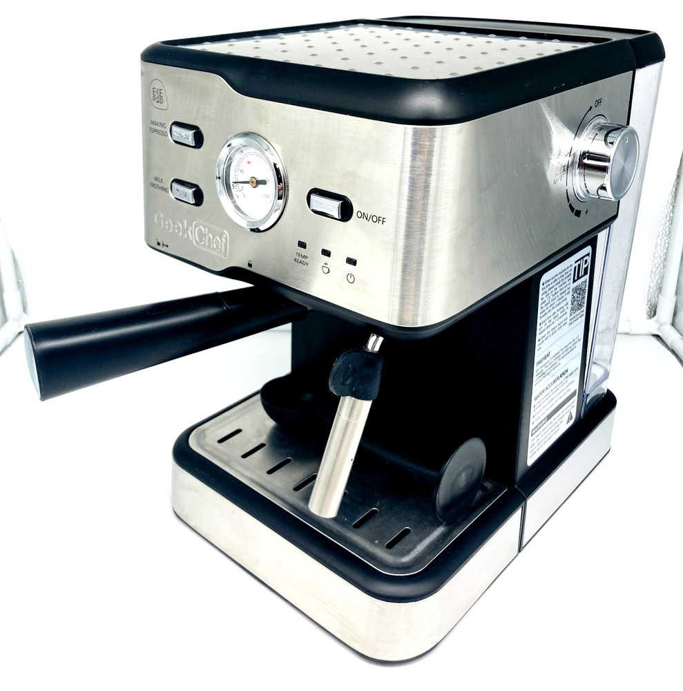 Geek Chef GCF20BT Espresso Machine 20 Bar Fast Heating Automatic