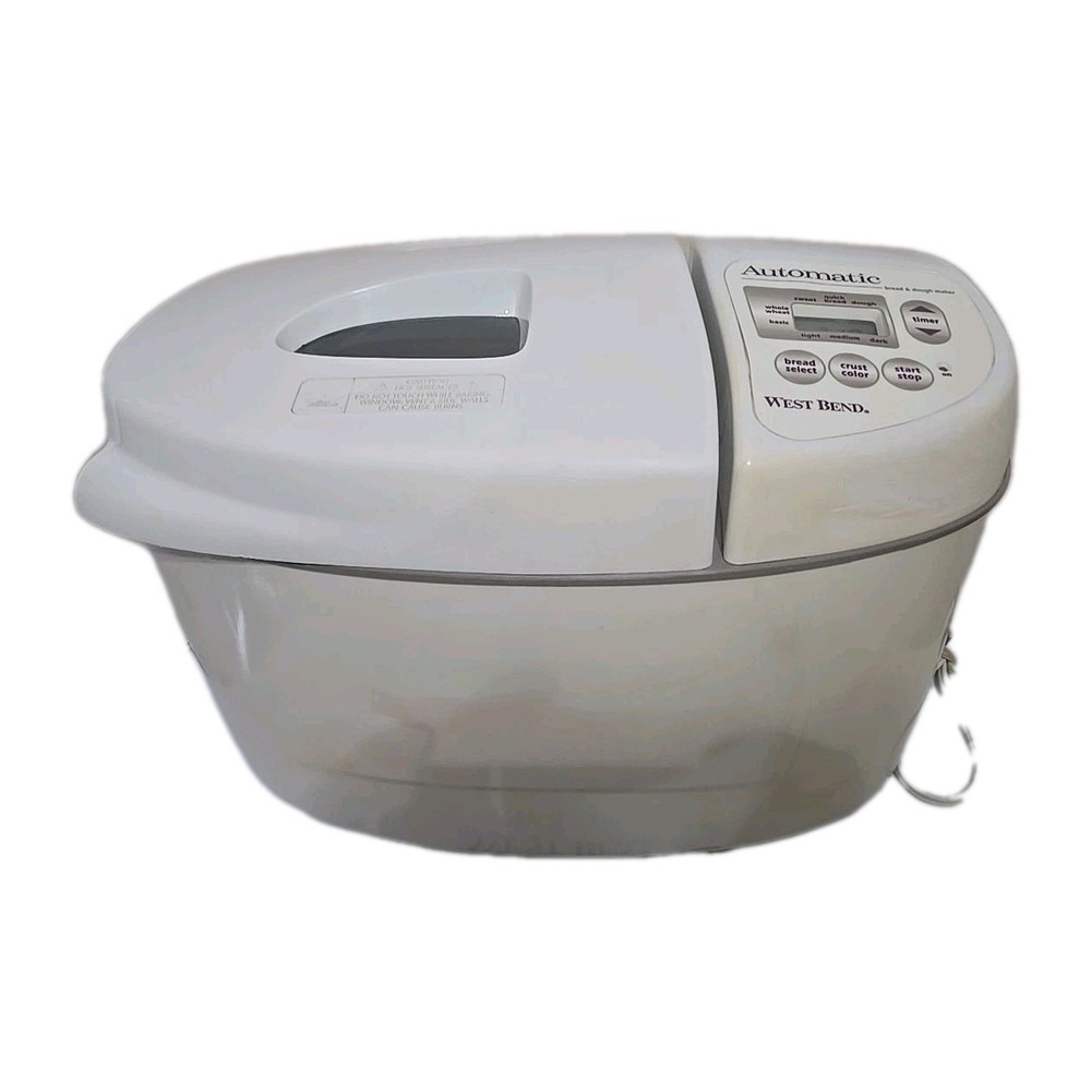 West Bend Automatic Bread & Dough Maker Model 41052 American Made 1999