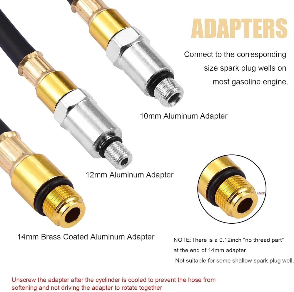 Cylinder Leak Down Tester Engine Compression Diagnosis Tester for GasolineEngine
