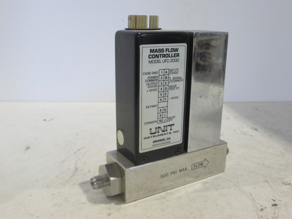 Unit, UFC-2000, Mass Flow Controller, 20 SLM, Ar, Used