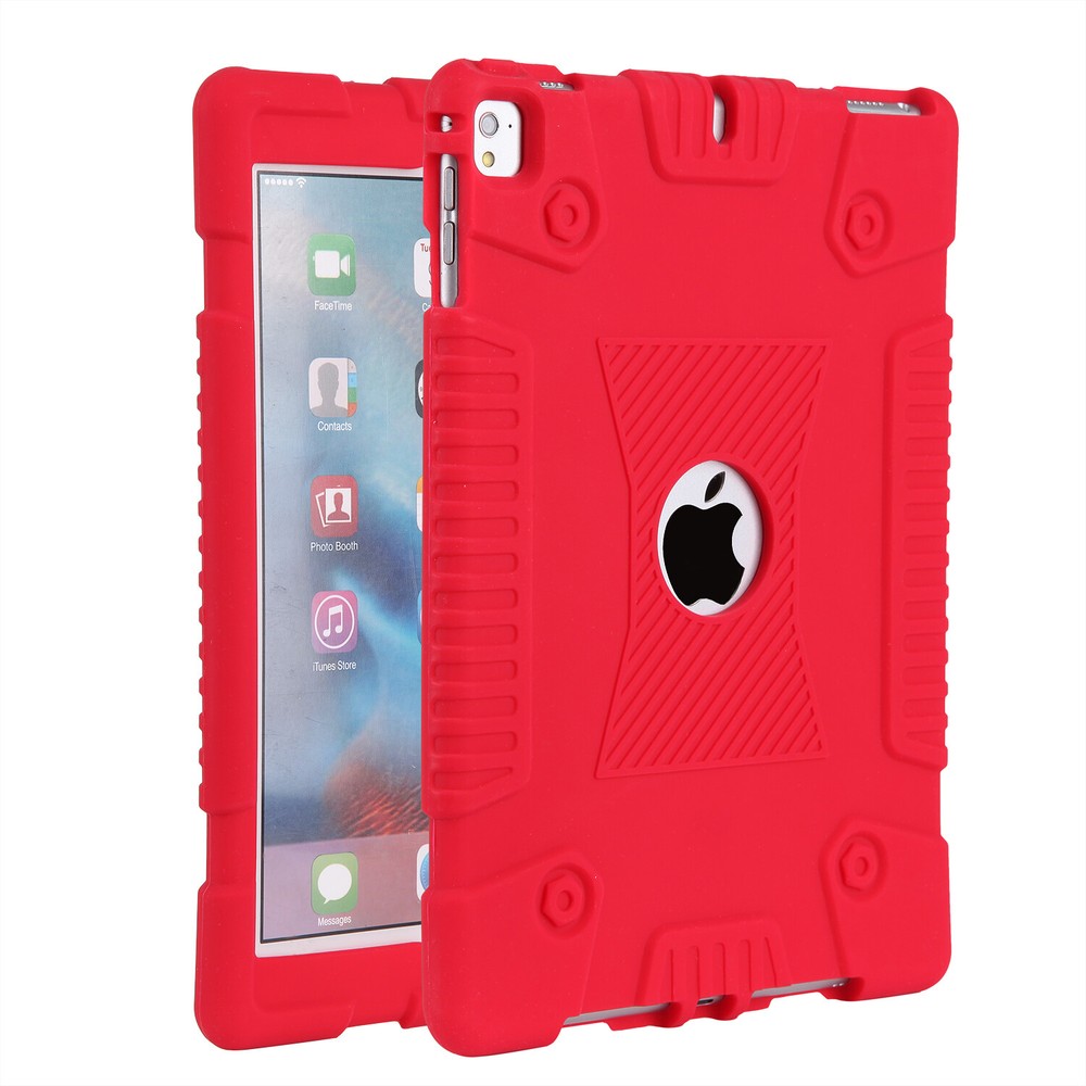 For iPad 6th Generation 9.7 2018 Shockproof Slim Soft Case+Screen Protector Film