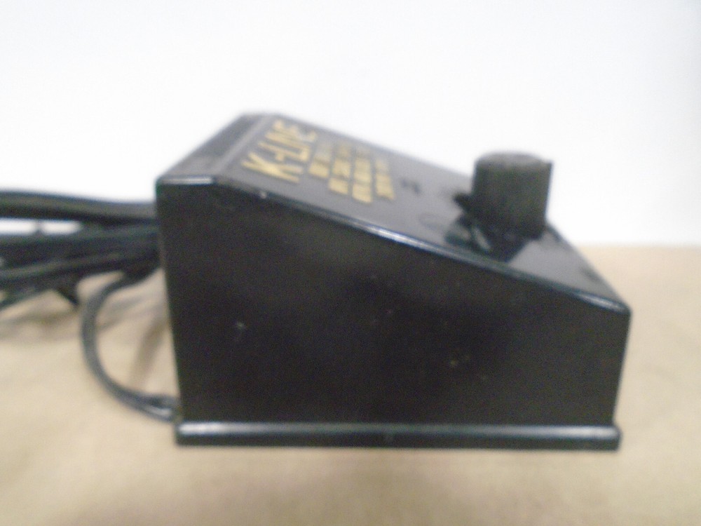 K-LINE #950 AC TRAIN TRANSFORMER FOR BASIC 0/027 TRAIN SET TESTED WORKS GREAT