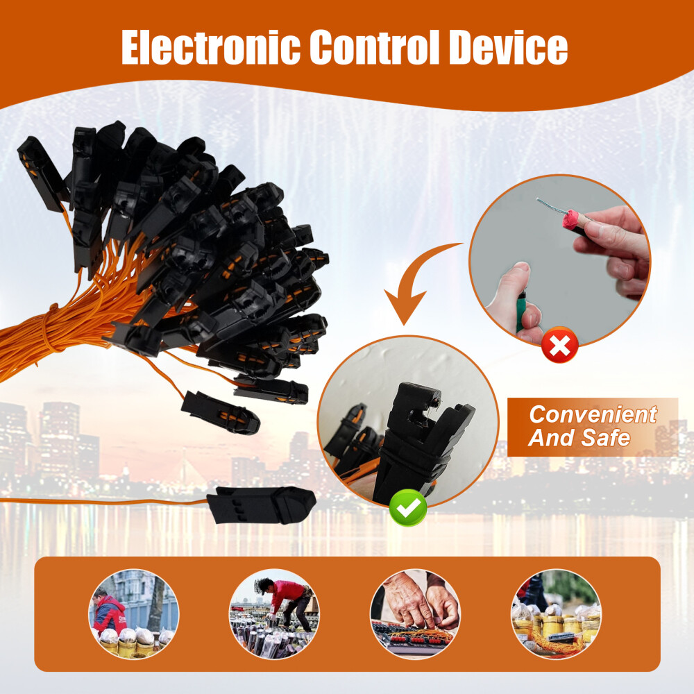 50Pcs/lot 19.68in Electric Connecting Wire System Igniter for Stage Celebration