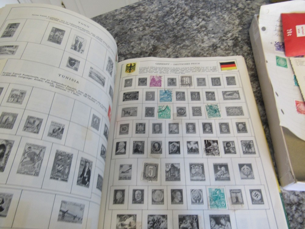 My First Stamp Album Vintage 1960 Minkus Publications Includes Many Stamps
