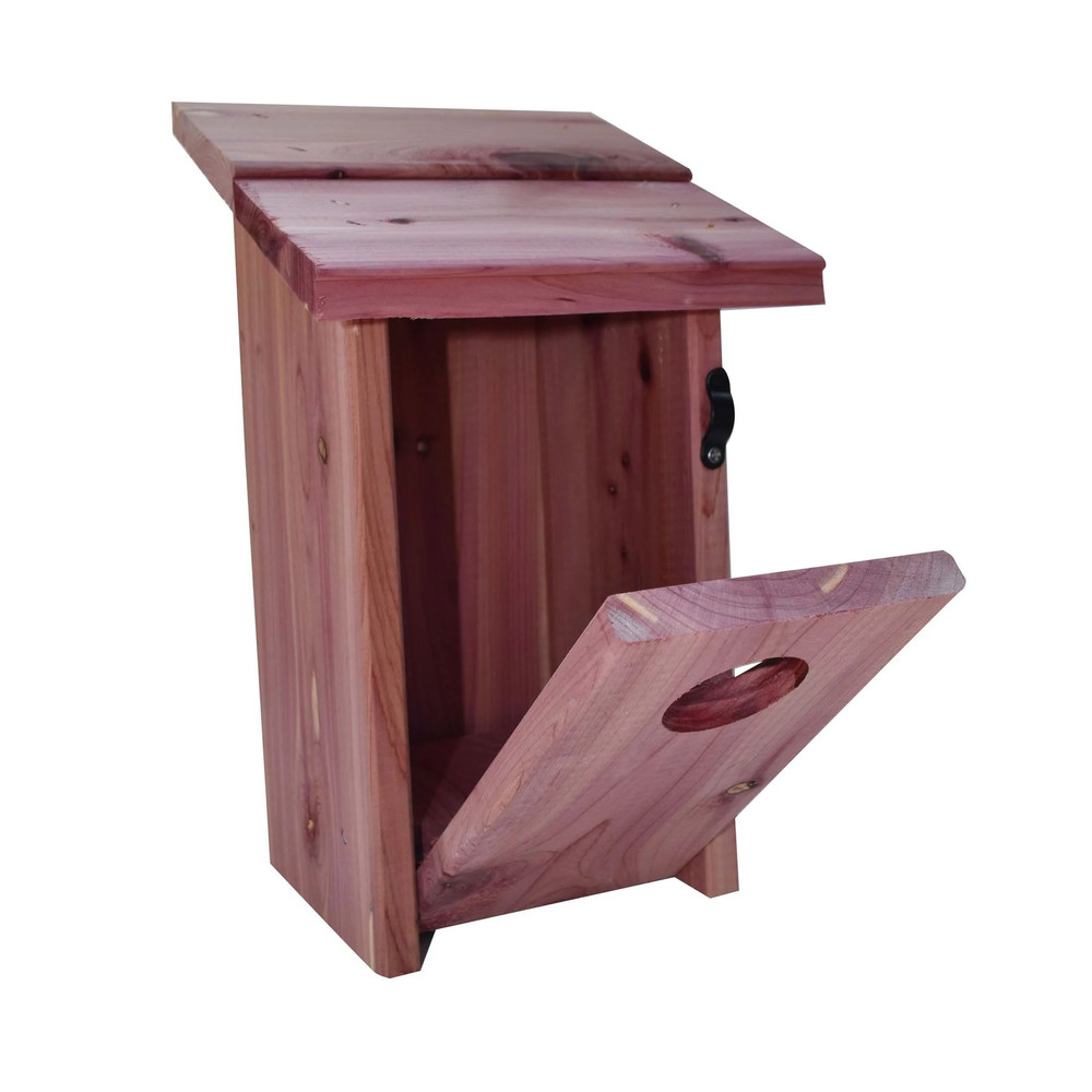 (2 Pack) Red Cedar Bluebird Wild Bird House, 1 Pack
