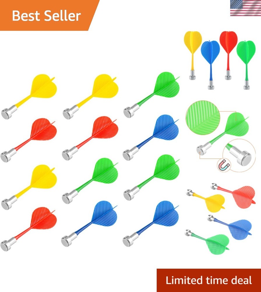 Magnetic Darts, Replacement Plastic Dart Game Safety Darts