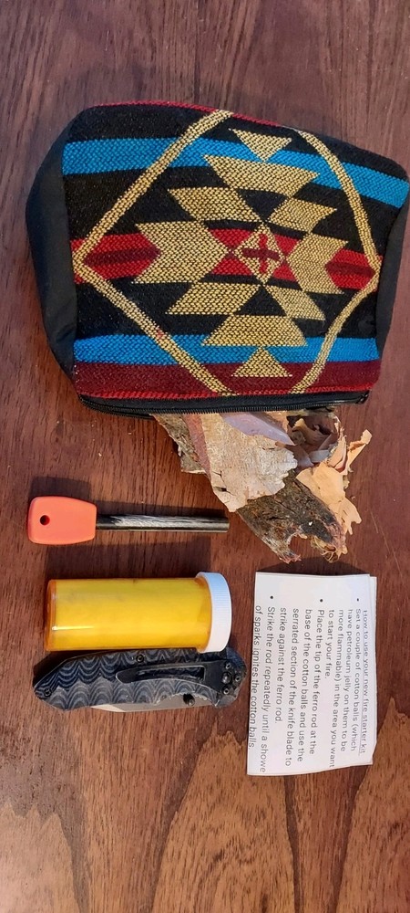 Complete Fire Starter Kit, No Matches Needed!