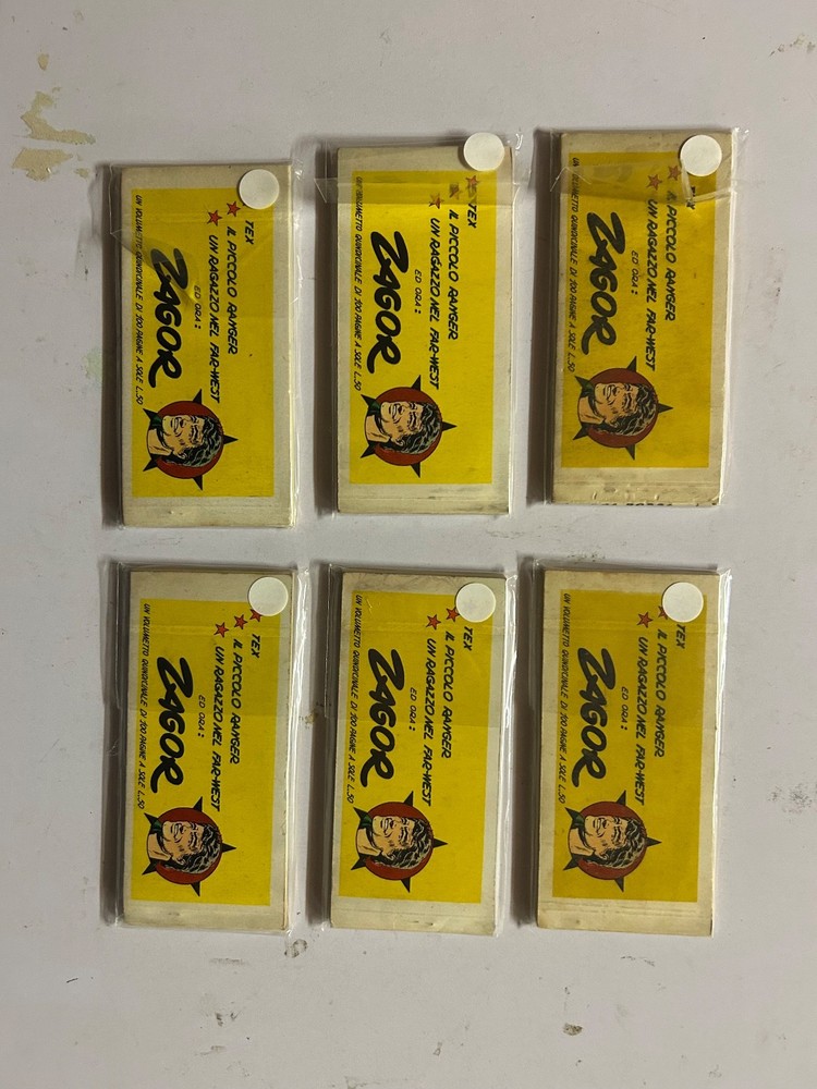 red jacket strip third series 1/6 complete original excellent bonelli