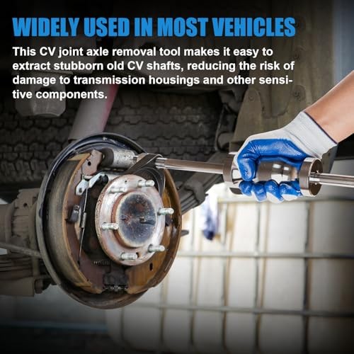 Inner CV Axle Puller Tool with 5/8"-18 Slide Hammer, Slide Hammer Puller Set