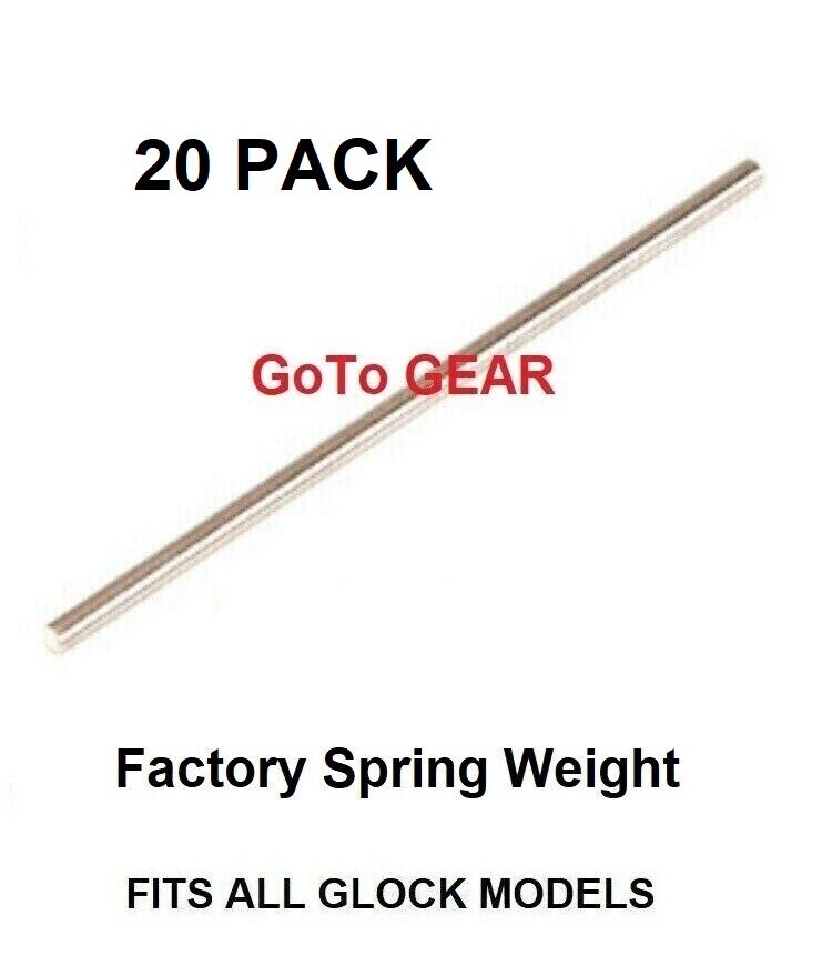 Magazine Catch Spring For Glock Fits All Models 20 Pack Factory Weight