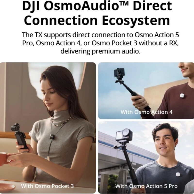 DJI Mic Mini Transmitter Infinity Black