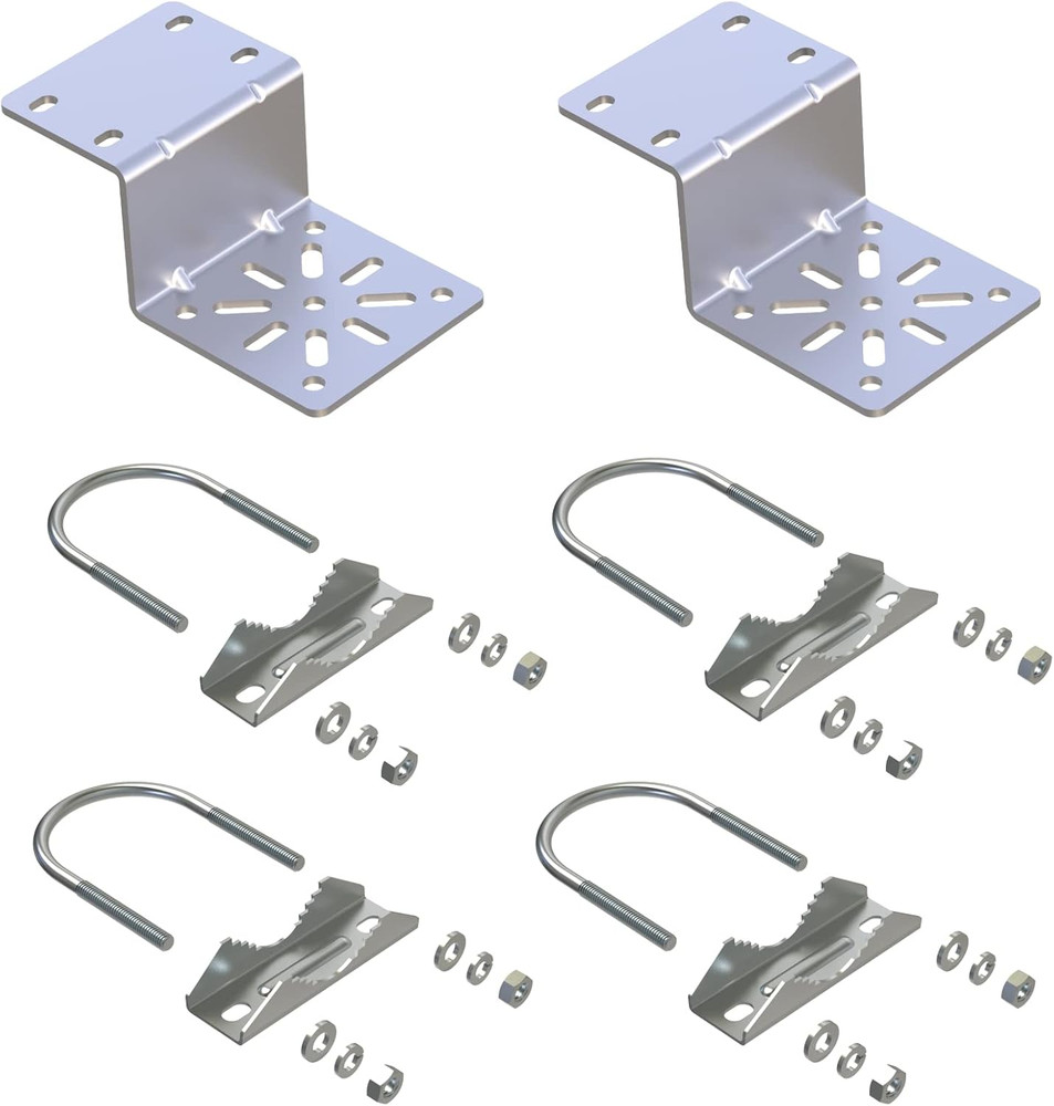 Pole Mount Bracket anti Vibration Antenna Mount Universal Wall Mounting Bracket