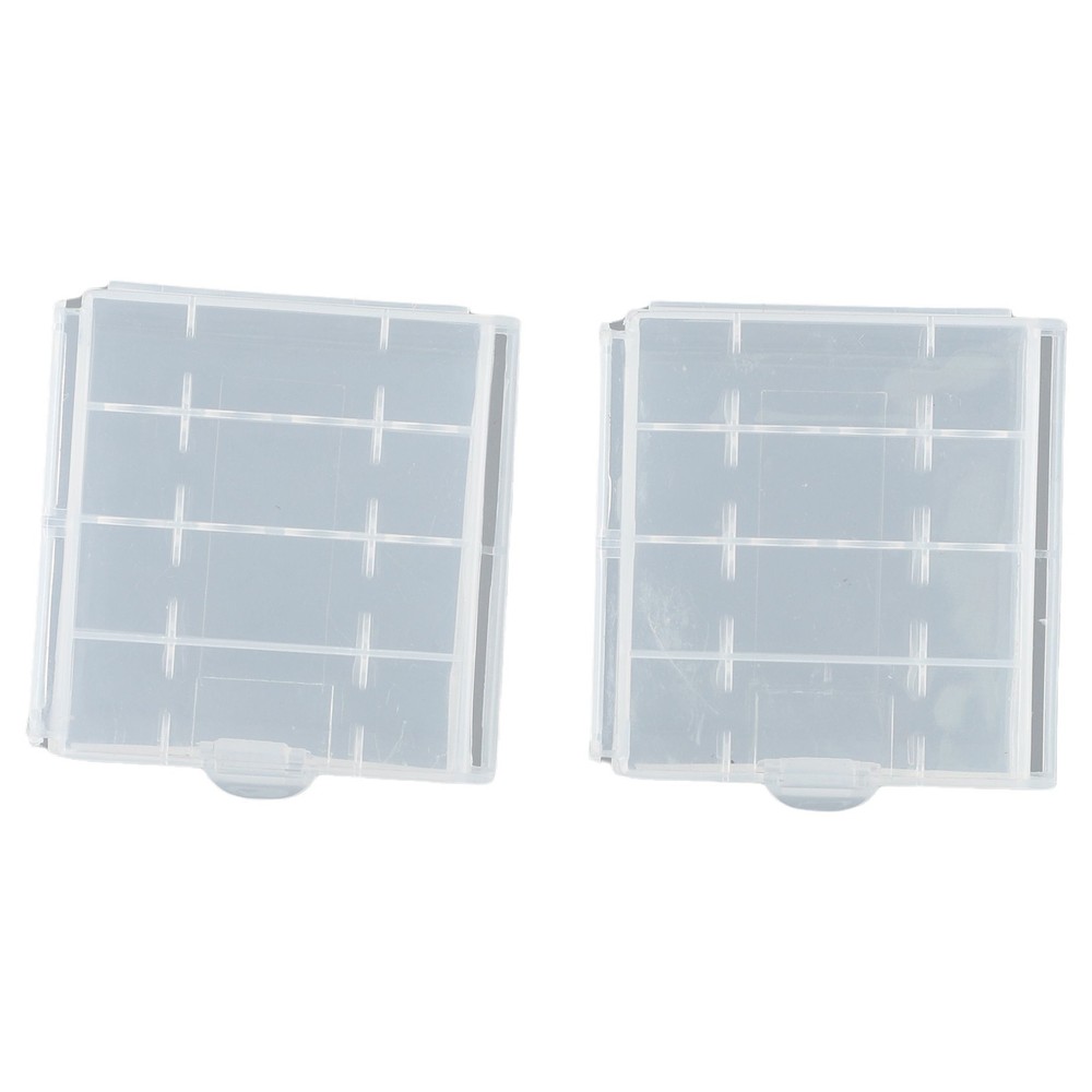 Battery Plastic Case Storage Box For AA AAA-Batteries Conservation 67×60×18mm