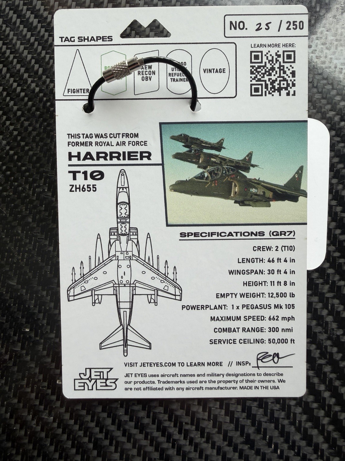 Jet Eyes RAF Harrier T10 Titanium Green Combo Completely SOLD OUT #25